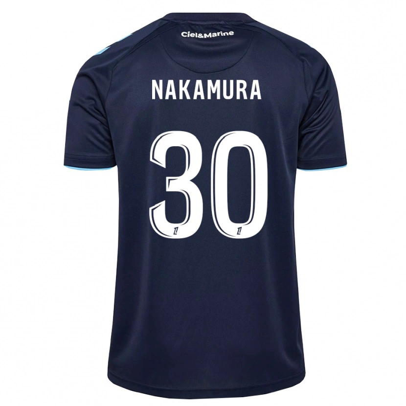Danxen Homme Maillot Sota Nakamura #30 Bleu Barbeau Bleu Nuit Tenues Domicile 2026/27 T-Shirt