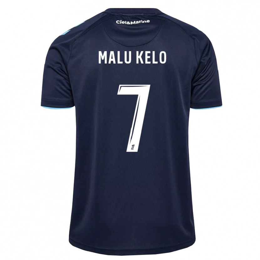 Danxen Homme Maillot Yohann Malu Kelo #7 Bleu Barbeau Bleu Nuit Tenues Domicile 2026/27 T-Shirt