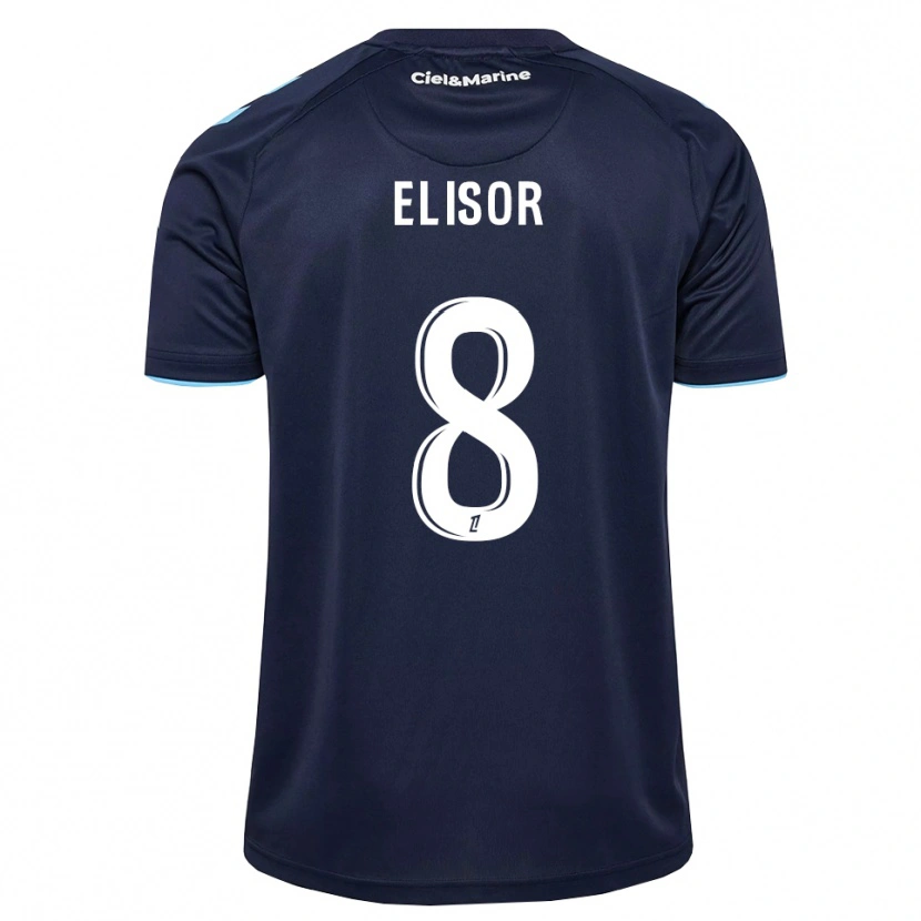 Danxen Homme Maillot Salomé Elisor #8 Bleu Barbeau Bleu Nuit Tenues Domicile 2026/27 T-Shirt