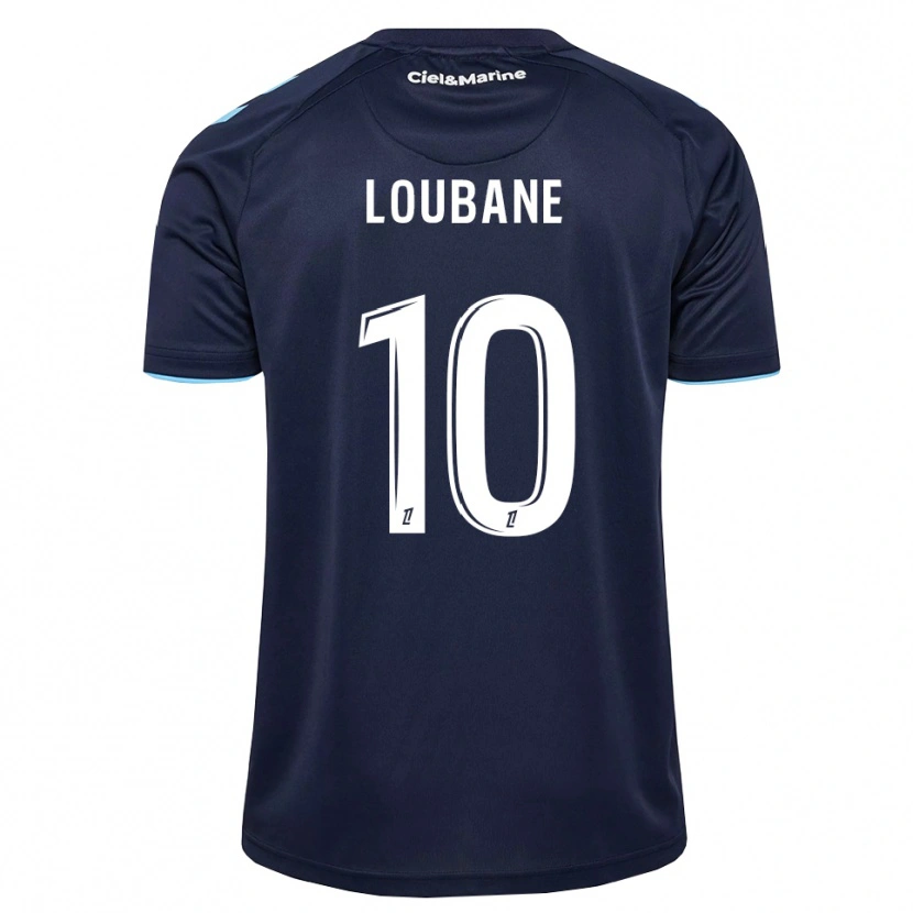 Danxen Homme Maillot Yassine Loubane #10 Bleu Barbeau Bleu Nuit Tenues Domicile 2026/27 T-Shirt