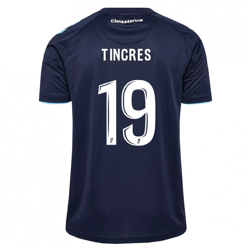 Danxen Homme Maillot Joan Tincres #19 Bleu Barbeau Bleu Nuit Tenues Domicile 2026/27 T-Shirt