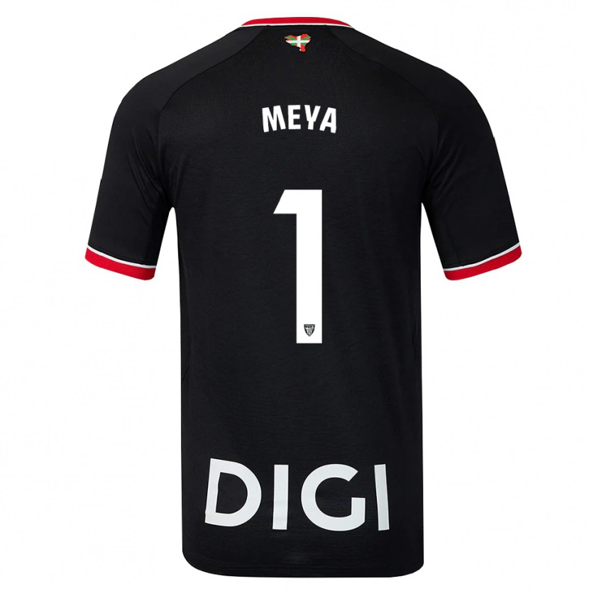 Danxen Homme Maillot Aina Meya Bellot #1 Noir Blanc Rouge Tenues Extérieur 2026/27 T-Shirt