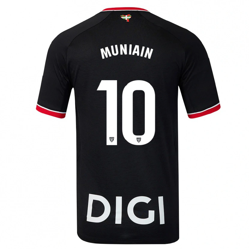 Danxen Homme Maillot Iker Muniain #10 Noir Blanc Rouge Tenues Extérieur 2026/27 T-Shirt