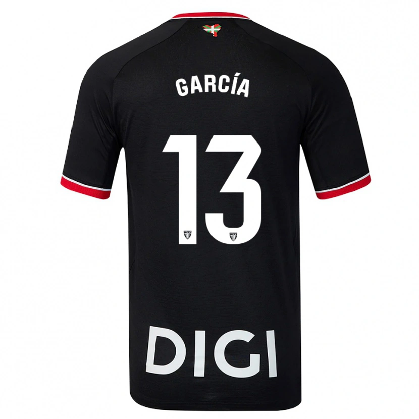Danxen Homme Maillot Simón García #13 Noir Blanc Rouge Tenues Extérieur 2026/27 T-Shirt