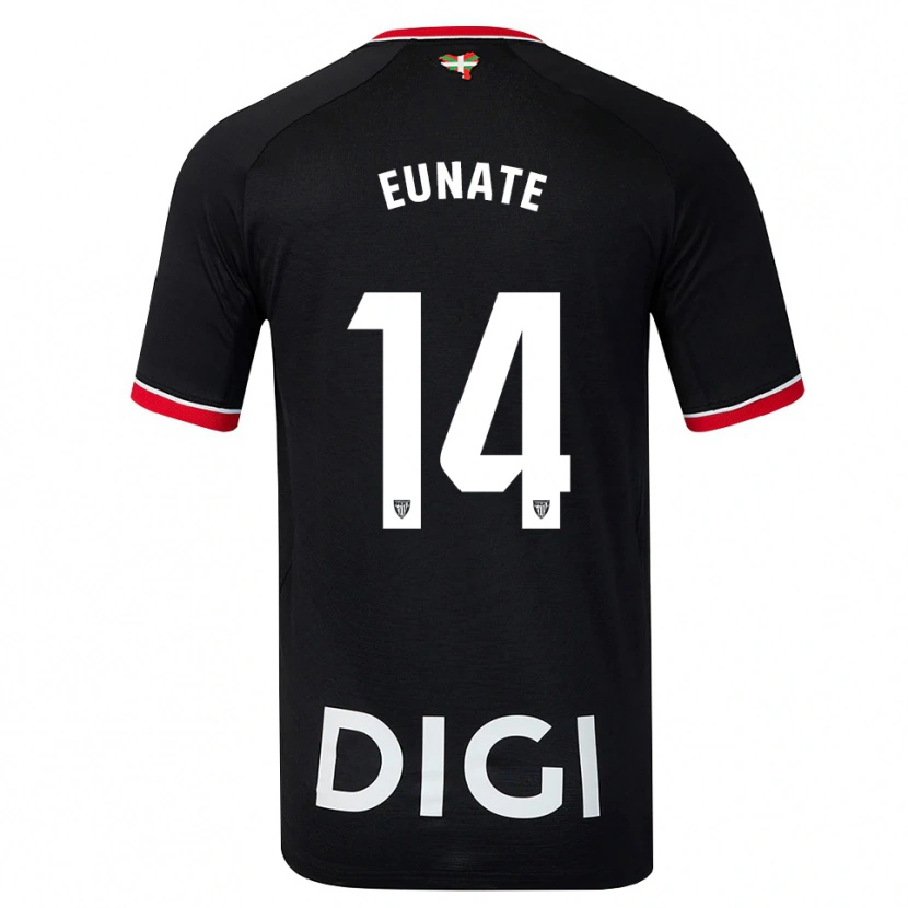 Danxen Homme Maillot Eunate Arraiza Otazu #14 Noir Blanc Rouge Tenues Extérieur 2026/27 T-Shirt