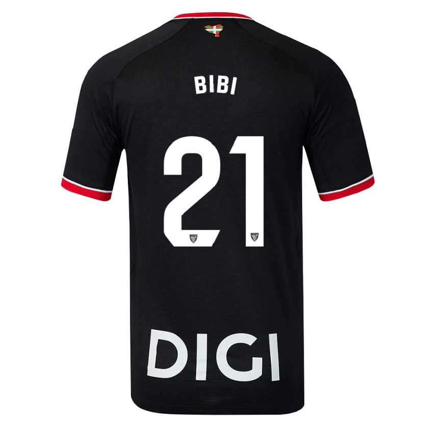 Danxen Homme Maillot Bibiane Schulze #21 Noir Blanc Rouge Tenues Extérieur 2026/27 T-Shirt
