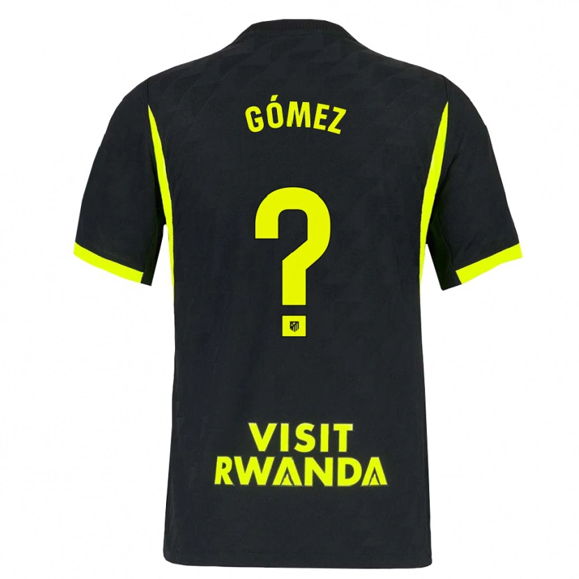 Danxen Homme Maillot Joan Gómez #0 Vert Vif Noir Tenues Extérieur 2026/27 T-Shirt