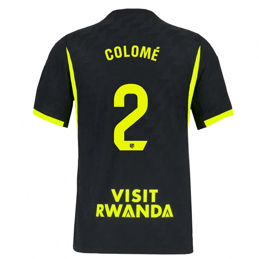 Danxen Homme Maillot Jan Colomé #2 Vert Vif Noir Tenues Extérieur 2026/27 T-Shirt