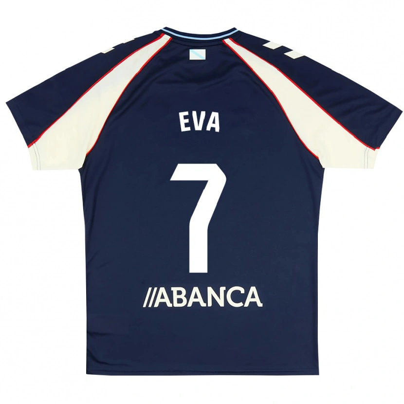 Danxen Homme Maillot Eva López #7 Bleu Royal Rouge Blanc Tenues Extérieur 2026/27 T-Shirt