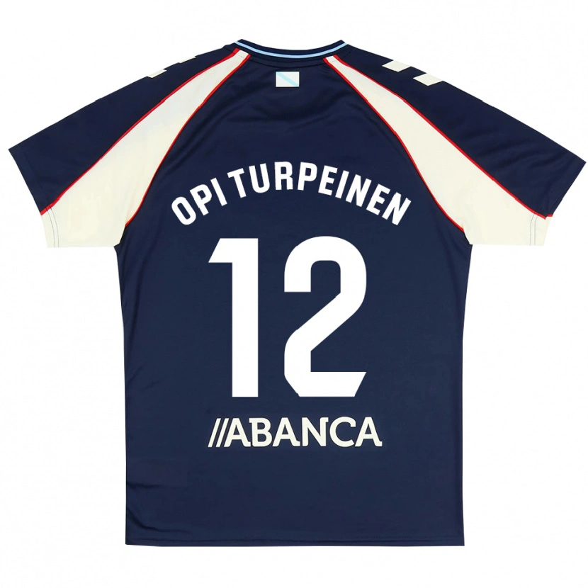 Danxen Homme Maillot Aslak Opi Turpeinen #12 Bleu Royal Rouge Blanc Tenues Extérieur 2026/27 T-Shirt
