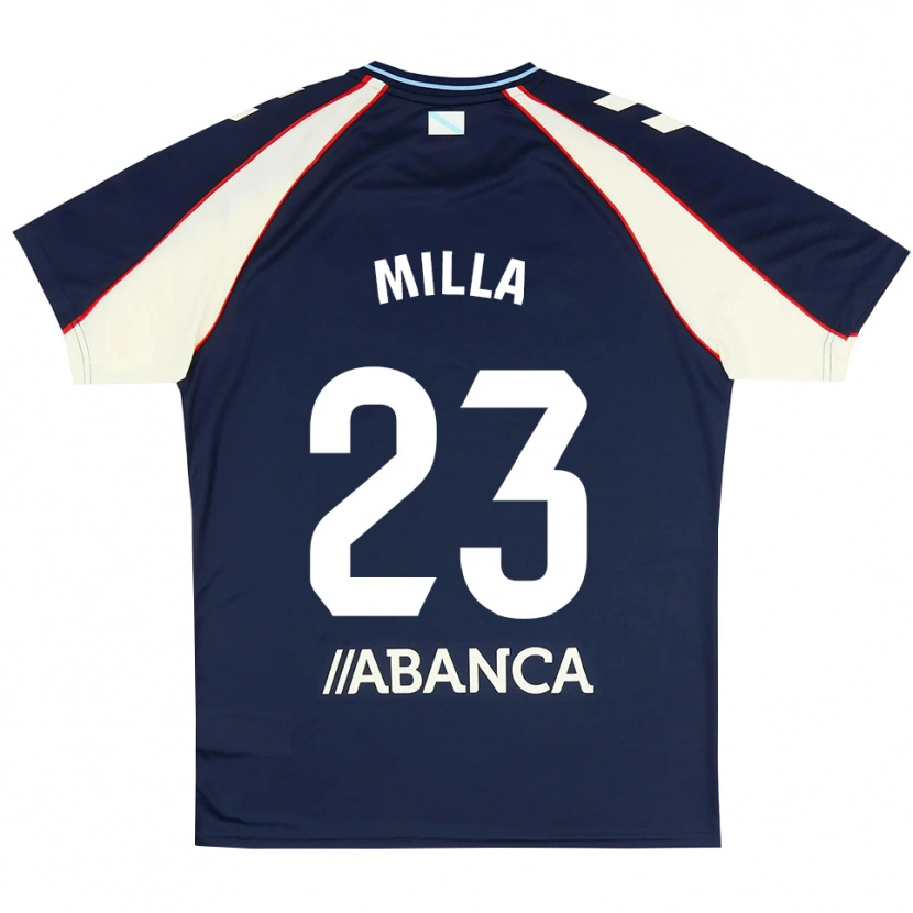 Danxen Homme Maillot Germain Milla #23 Bleu Royal Rouge Blanc Tenues Extérieur 2026/27 T-Shirt