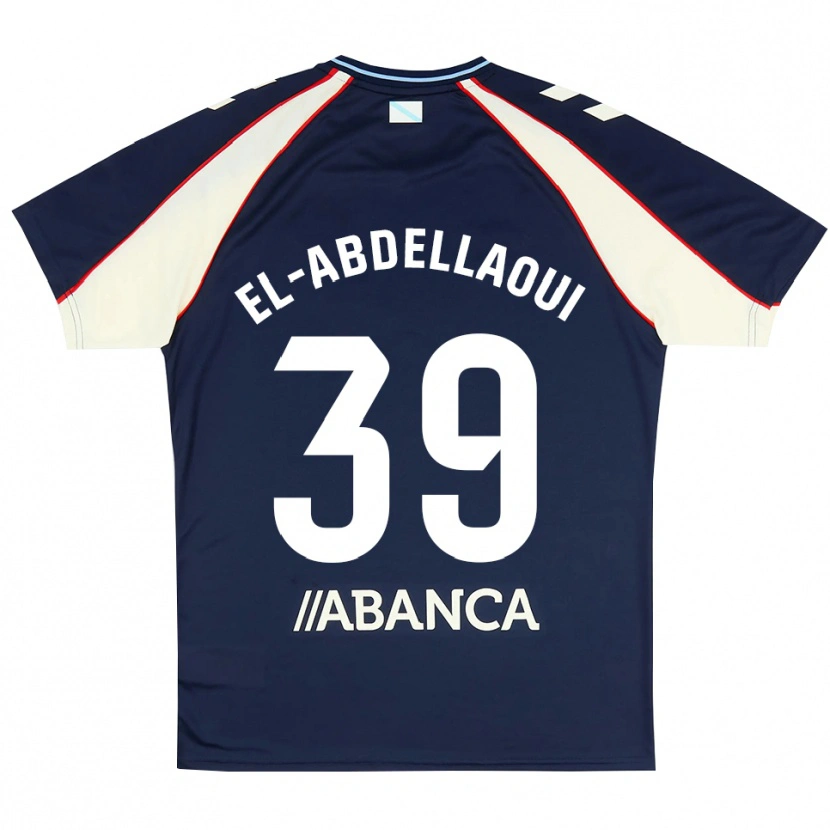Danxen Homme Maillot Jones El-Abdellaoui #39 Bleu Royal Rouge Blanc Tenues Extérieur 2026/27 T-Shirt