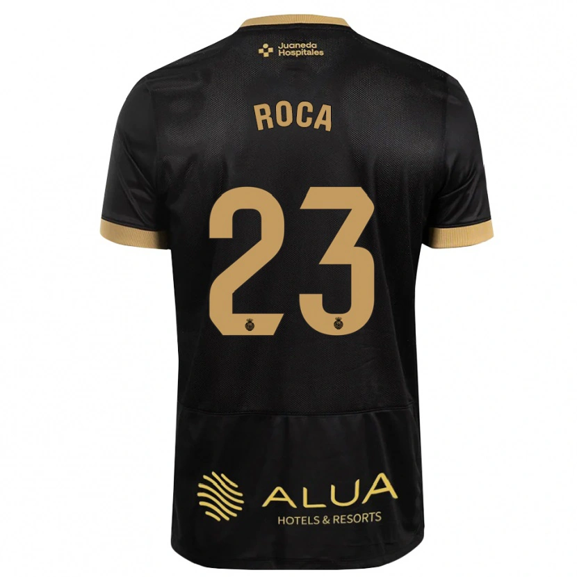Danxen Homme Maillot Antoniu Roca #23 Noir Brun De Sable Bois De Cerf Tenues Extérieur 2026/27 T-Shirt