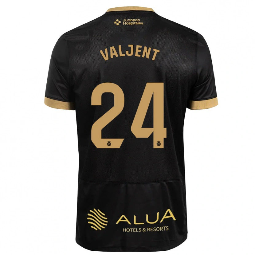 Danxen Homme Maillot Martin Valjent #24 Noir Brun De Sable Bois De Cerf Tenues Extérieur 2026/27 T-Shirt