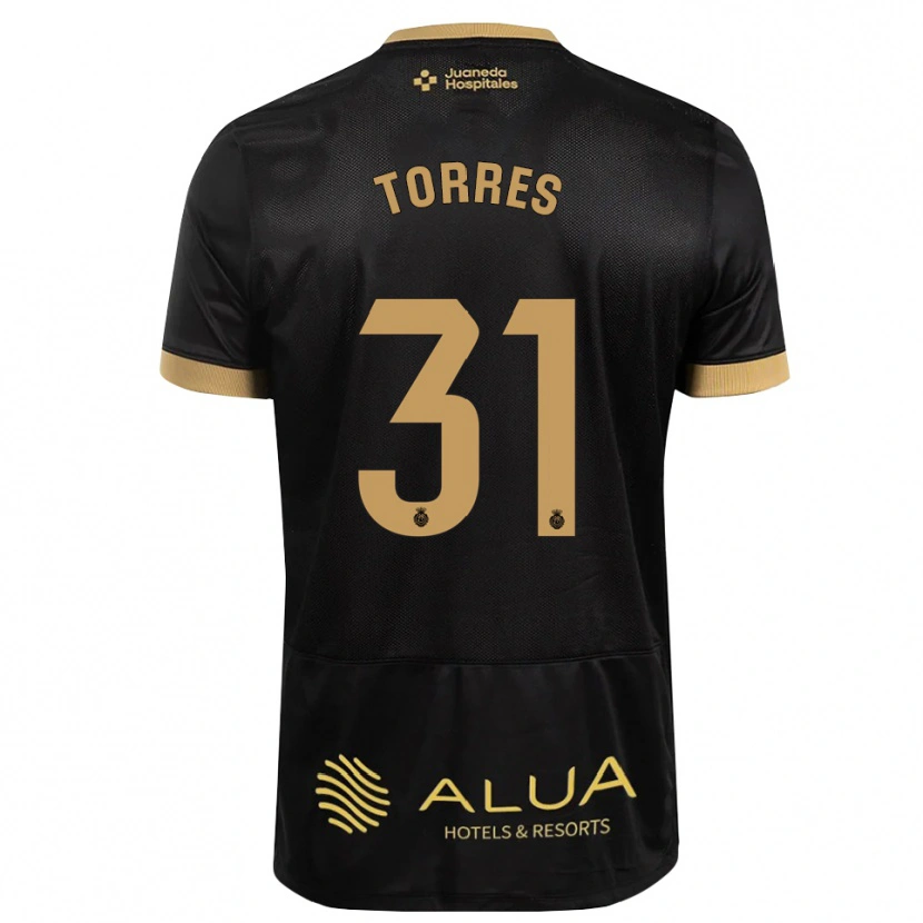 Danxen Homme Maillot Adriano Torres #31 Noir Brun De Sable Bois De Cerf Tenues Extérieur 2026/27 T-Shirt