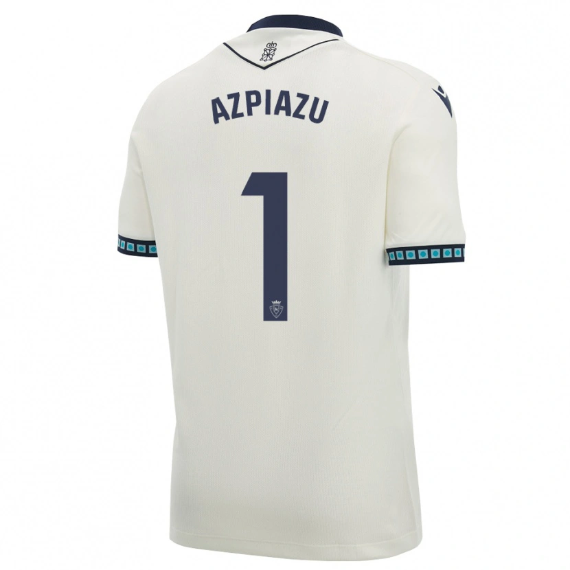 Danxen Homme Maillot Nahia Azpiazu Moreno #1 Blanc Noir Bleu Ciel Clair Tenues Extérieur 2026/27 T-Shirt