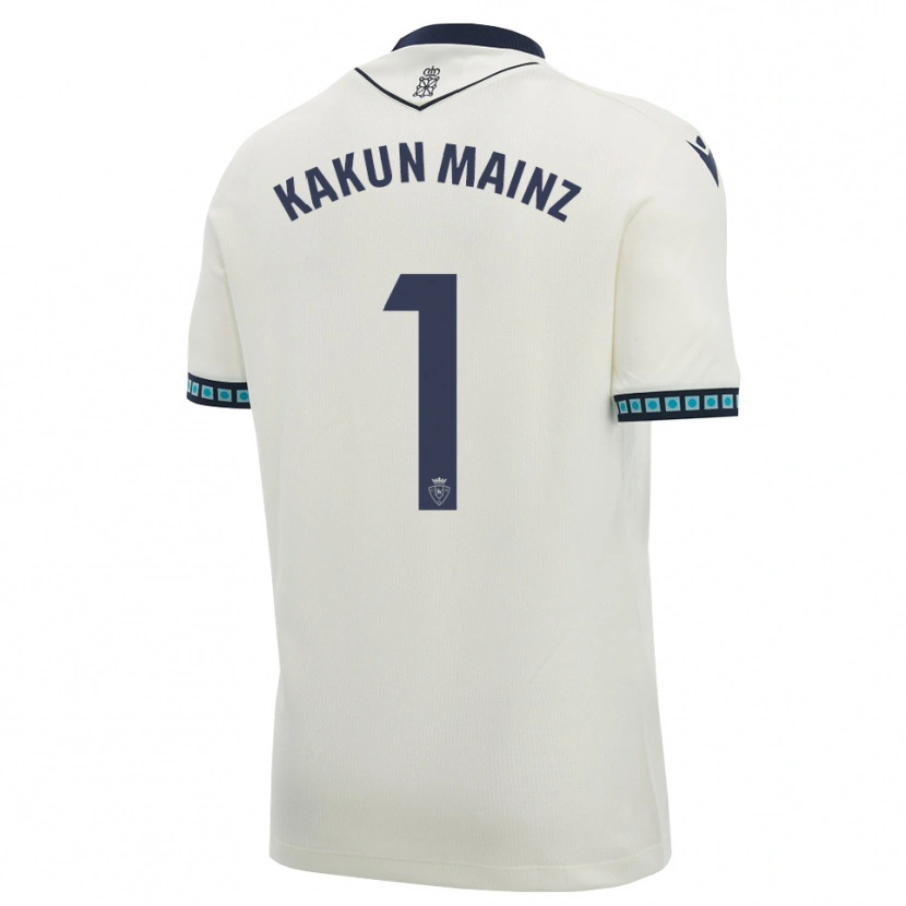 Danxen Homme Maillot Kakun Mainz #1 Blanc Noir Bleu Ciel Clair Tenues Extérieur 2026/27 T-Shirt