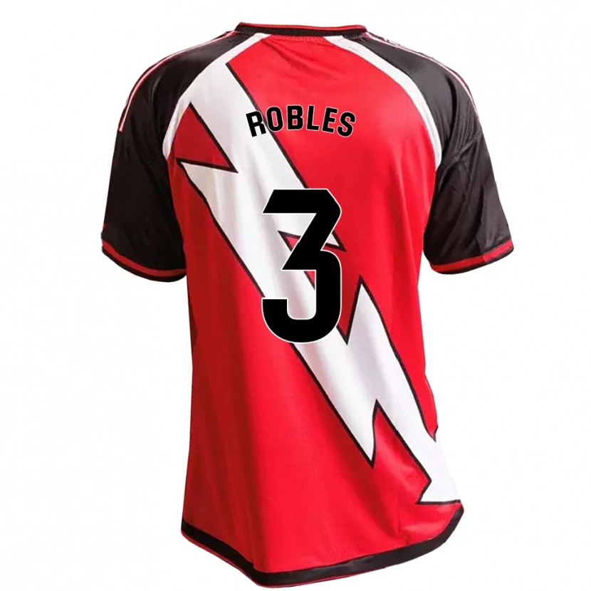 Danxen Homme Maillot Diego Robles #3 Rouge Noir Blanc Tenues Extérieur 2026/27 T-Shirt