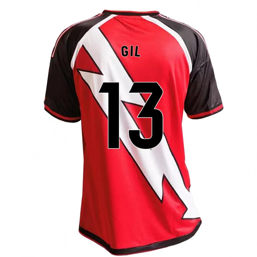 Danxen Homme Maillot Juanpe Gil #13 Rouge Noir Blanc Tenues Extérieur 2026/27 T-Shirt