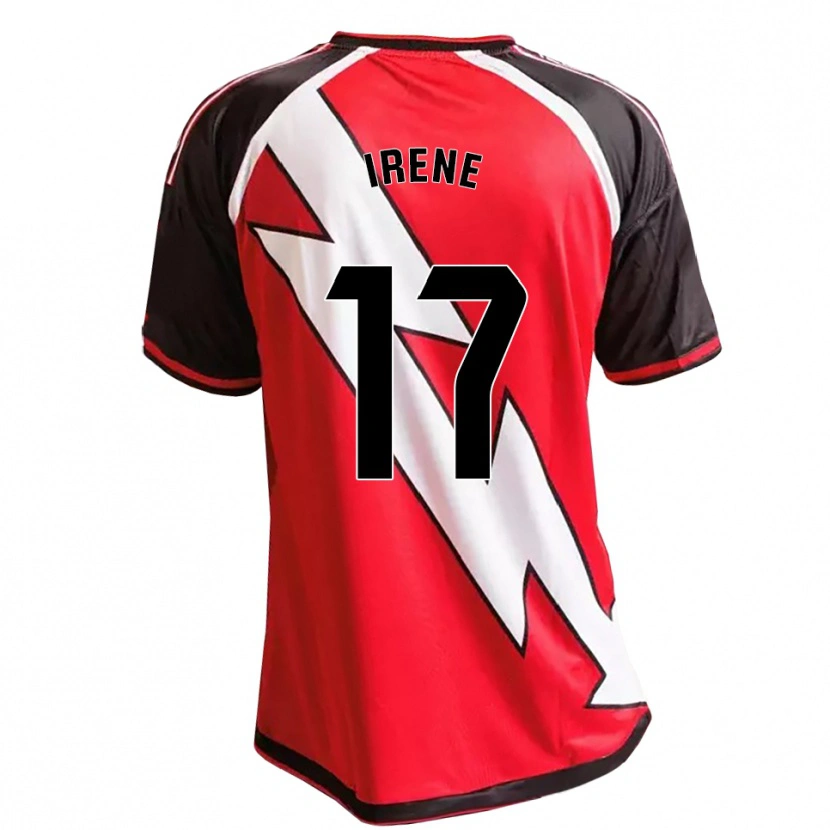 Danxen Homme Maillot Irene Rodríguez Basilio #17 Rouge Noir Blanc Tenues Extérieur 2026/27 T-Shirt