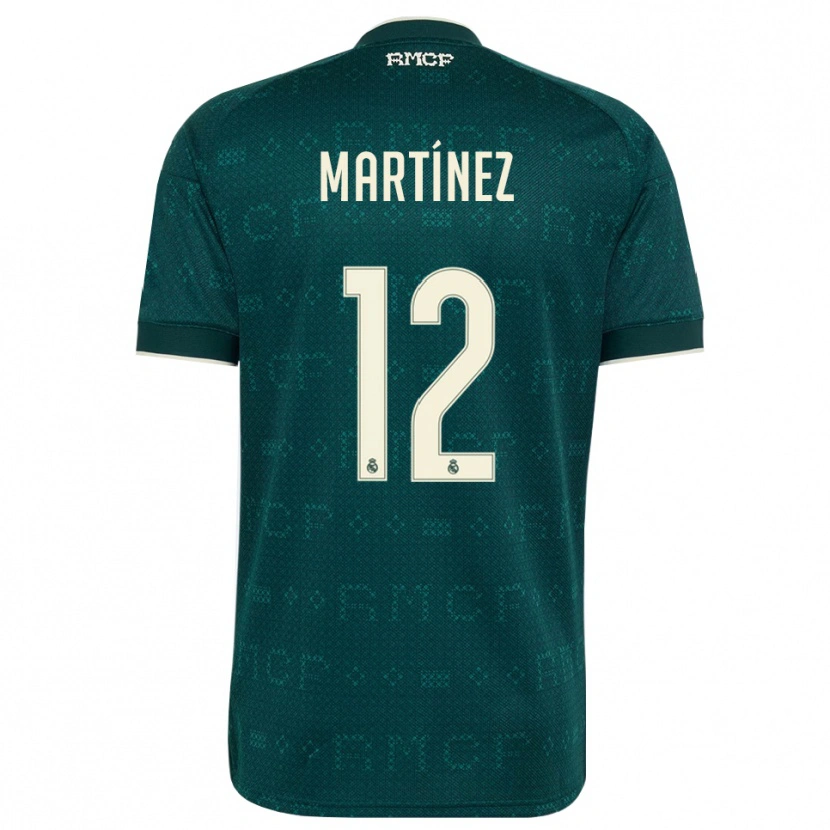 Danxen Homme Maillot Rubén Martínez #12 Gris Ardoise Foncé Blanc Tenues Extérieur 2026/27 T-Shirt