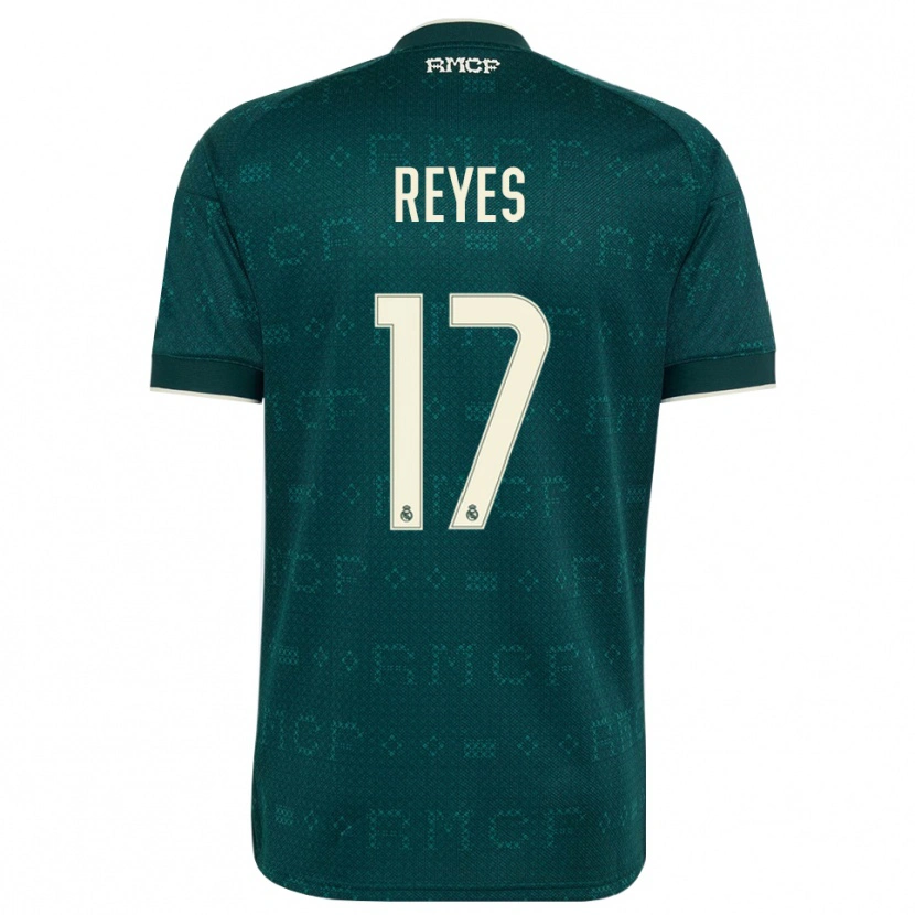 Danxen Homme Maillot José Reyes #17 Gris Ardoise Foncé Blanc Tenues Extérieur 2026/27 T-Shirt