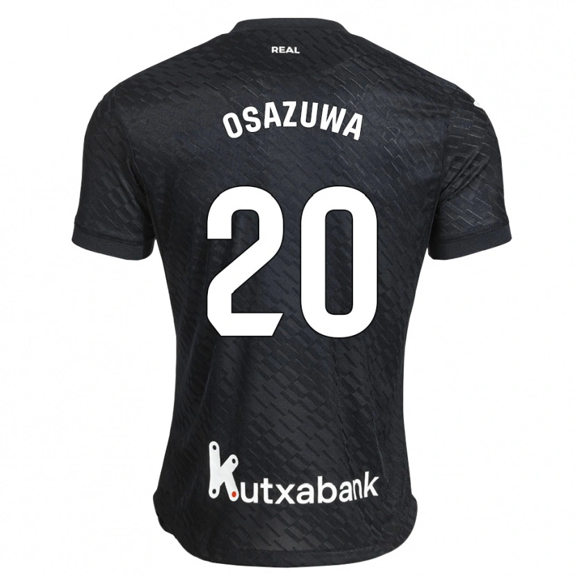 Danxen Homme Maillot Sydney Osazuwa #20 Noir Blanc Tenues Extérieur 2026/27 T-Shirt