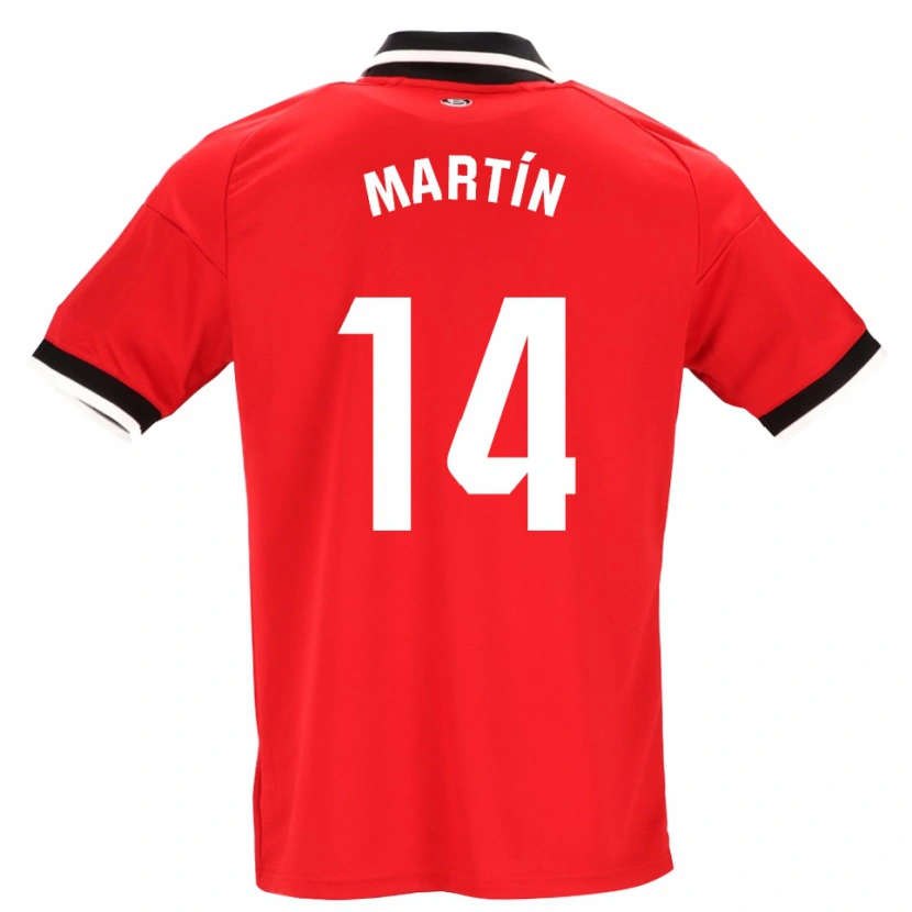 Danxen Homme Maillot Nazaret Martín #14 Noir Blanc Rouge Tenues Extérieur 2026/27 T-Shirt