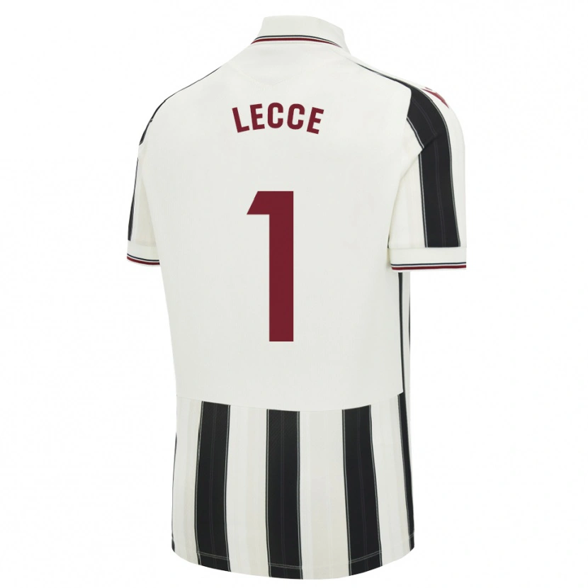 Danxen Homme Maillot João Pedro Lecce De Souza #1 Noir Blanc Rouge Tenues Extérieur 2026/27 T-Shirt