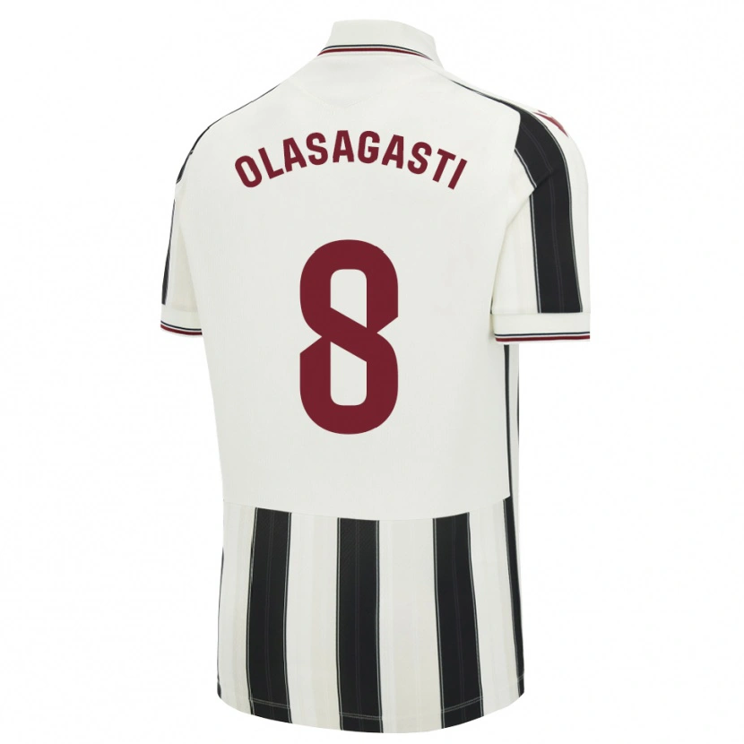 Danxen Homme Maillot Jon Ander Olasagasti #8 Noir Blanc Rouge Tenues Extérieur 2026/27 T-Shirt