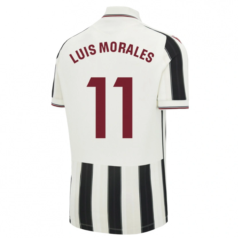 Danxen Homme Maillot José Luis Morales #11 Noir Blanc Rouge Tenues Extérieur 2026/27 T-Shirt