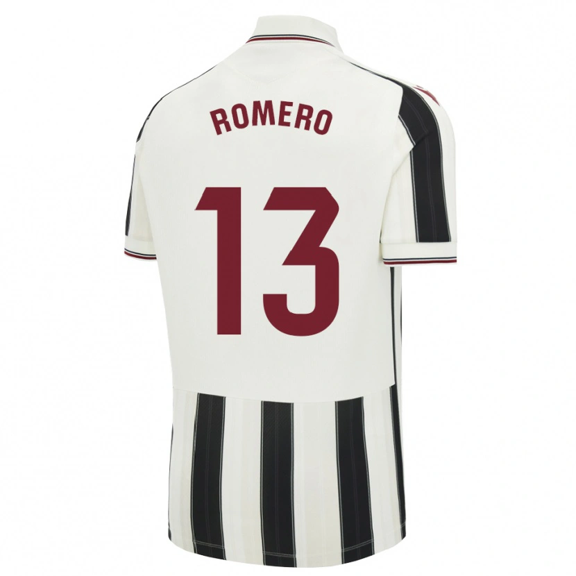 Danxen Homme Maillot Cayetano Romero #13 Noir Blanc Rouge Tenues Extérieur 2026/27 T-Shirt