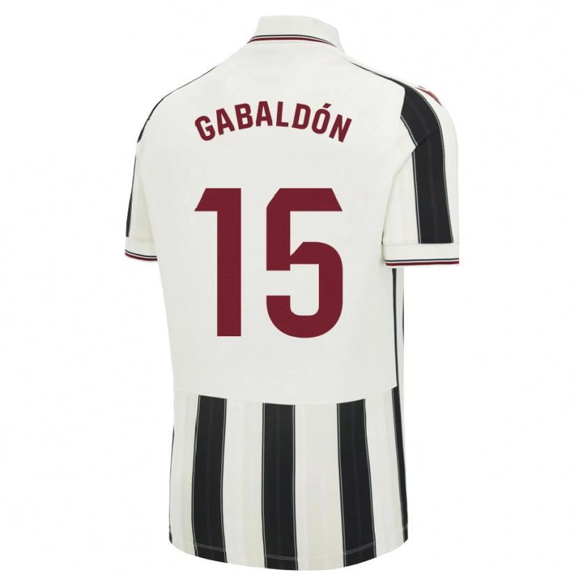 Danxen Homme Maillot María Gabaldón #15 Noir Blanc Rouge Tenues Extérieur 2026/27 T-Shirt