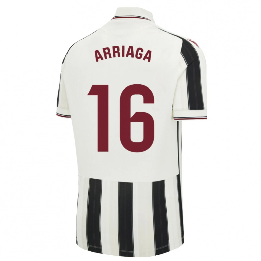 Danxen Homme Maillot Kervin Arriaga #16 Noir Blanc Rouge Tenues Extérieur 2026/27 T-Shirt
