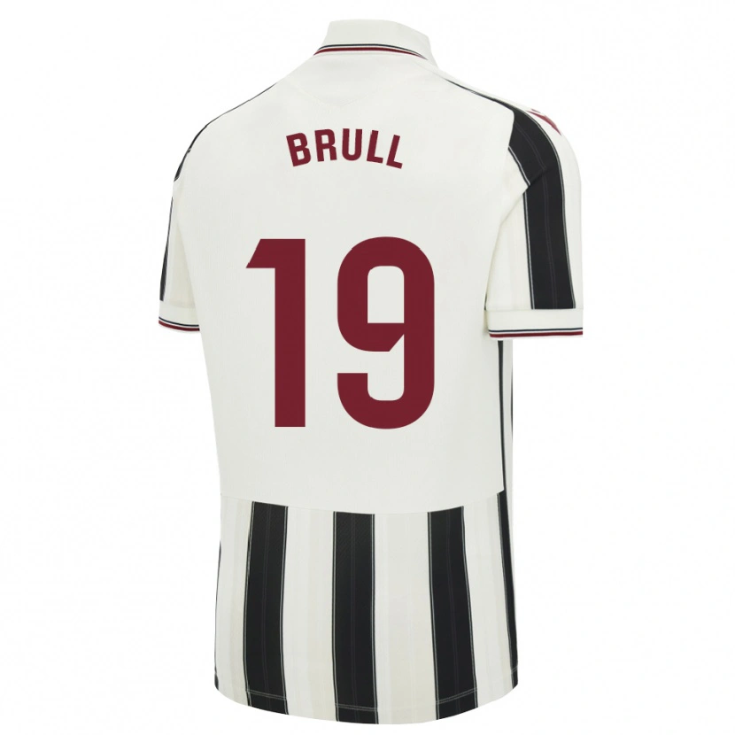 Danxen Homme Maillot Salva Brull #19 Noir Blanc Rouge Tenues Extérieur 2026/27 T-Shirt