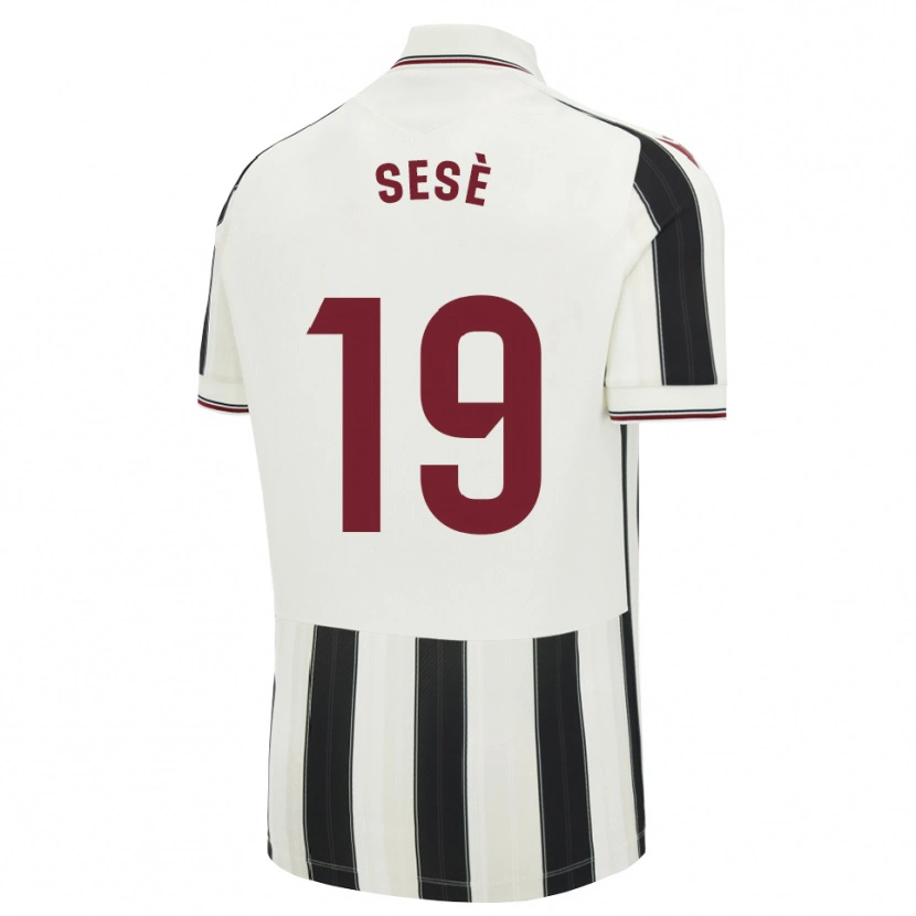 Danxen Homme Maillot Mario Sesè #19 Noir Blanc Rouge Tenues Extérieur 2026/27 T-Shirt