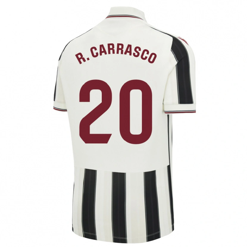 Danxen Homme Maillot Raiderlin Carrasco #20 Noir Blanc Rouge Tenues Extérieur 2026/27 T-Shirt