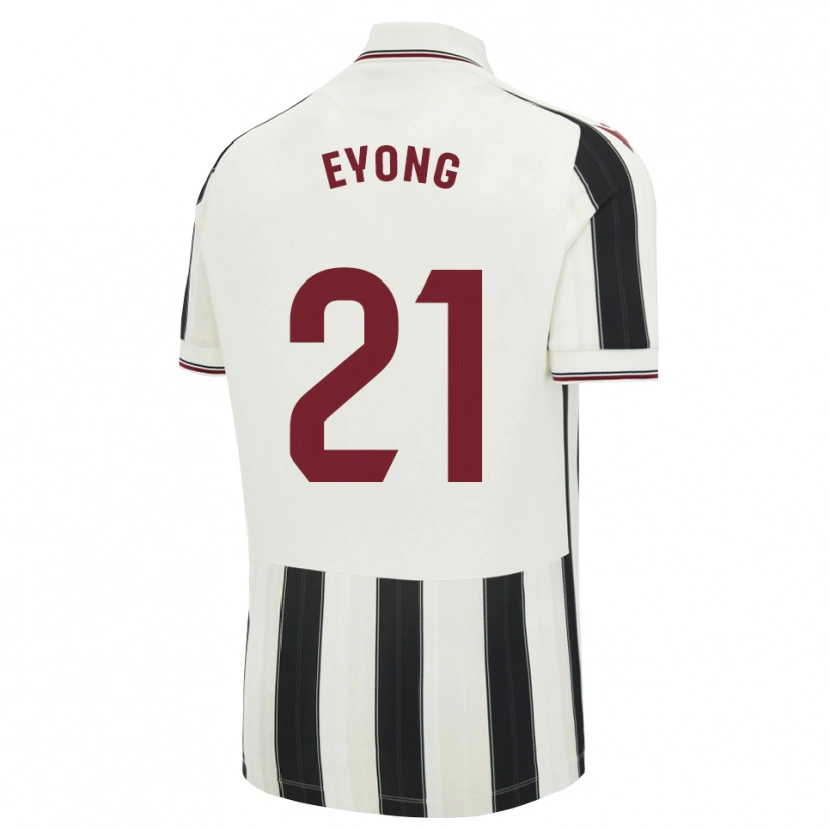 Danxen Homme Maillot Karl Etta Eyong #21 Noir Blanc Rouge Tenues Extérieur 2026/27 T-Shirt