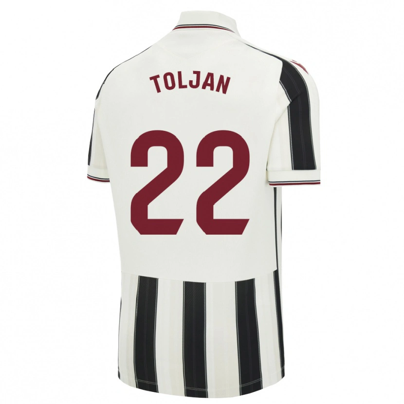 Danxen Homme Maillot Jeremy Toljan #22 Noir Blanc Rouge Tenues Extérieur 2026/27 T-Shirt