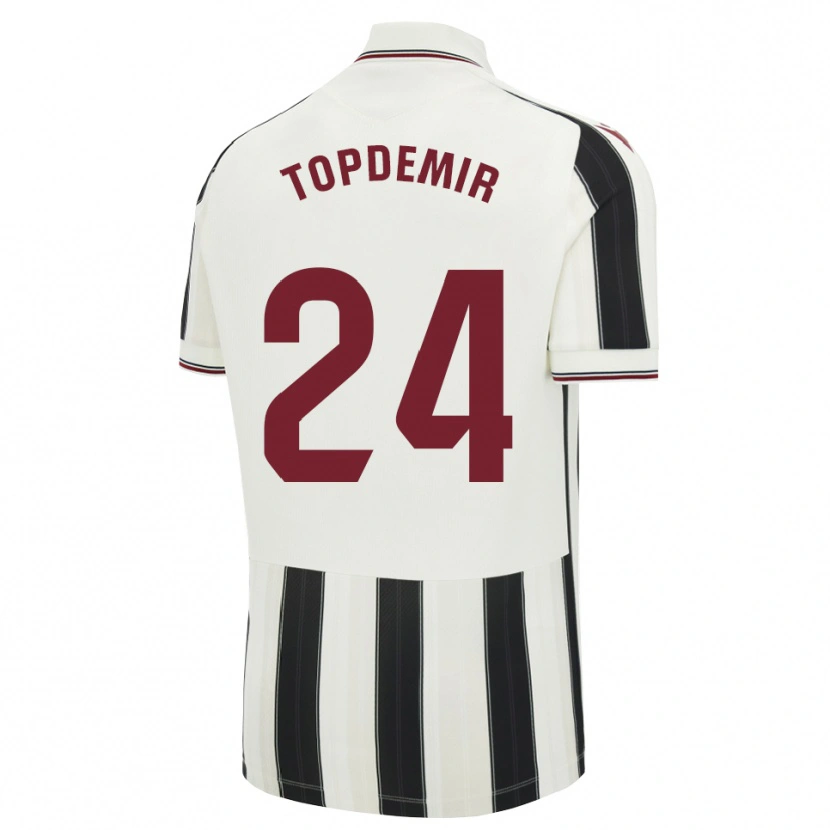 Danxen Homme Maillot Karan Topdemir #24 Noir Blanc Rouge Tenues Extérieur 2026/27 T-Shirt