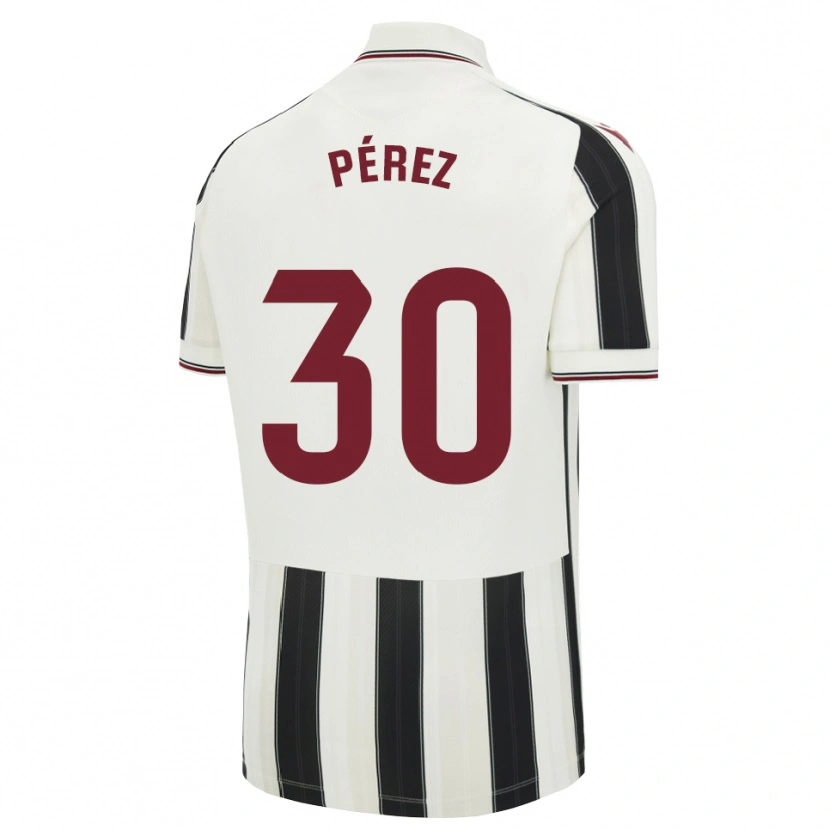 Danxen Homme Maillot Luismi Pérez #30 Noir Blanc Rouge Tenues Extérieur 2026/27 T-Shirt