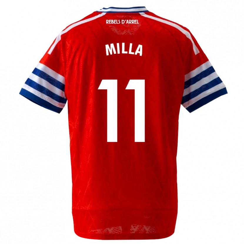 Danxen Homme Maillot Pere Milla #11 Bleu Royal Rouge Tenues Extérieur 2026/27 T-Shirt