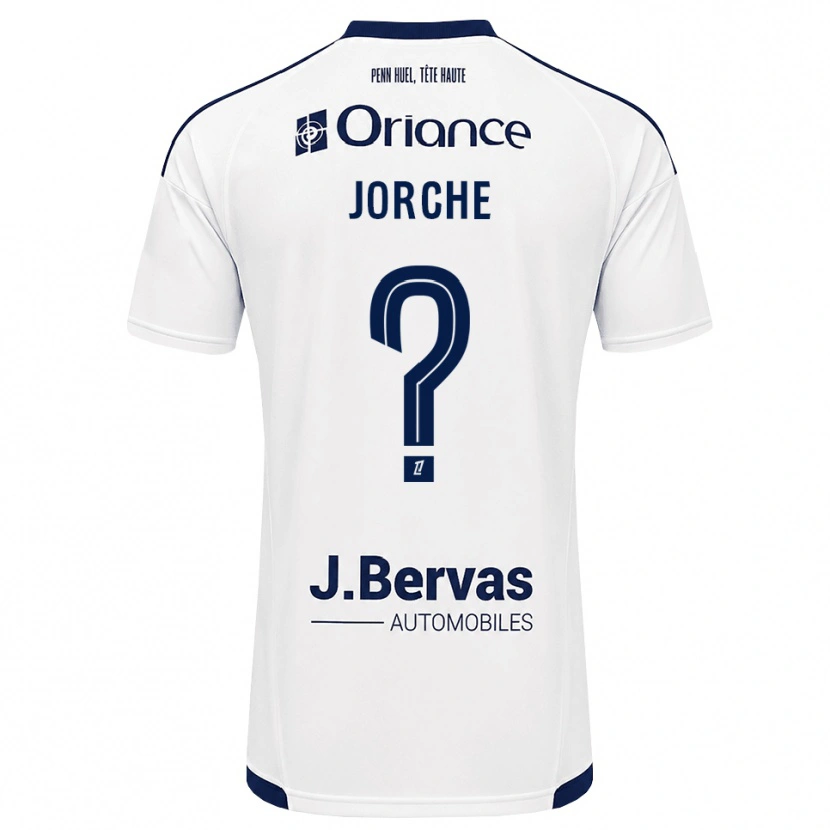 Danxen Homme Maillot Inès Jorche #0 Bleu Marine Blanc Tenues Extérieur 2026/27 T-Shirt
