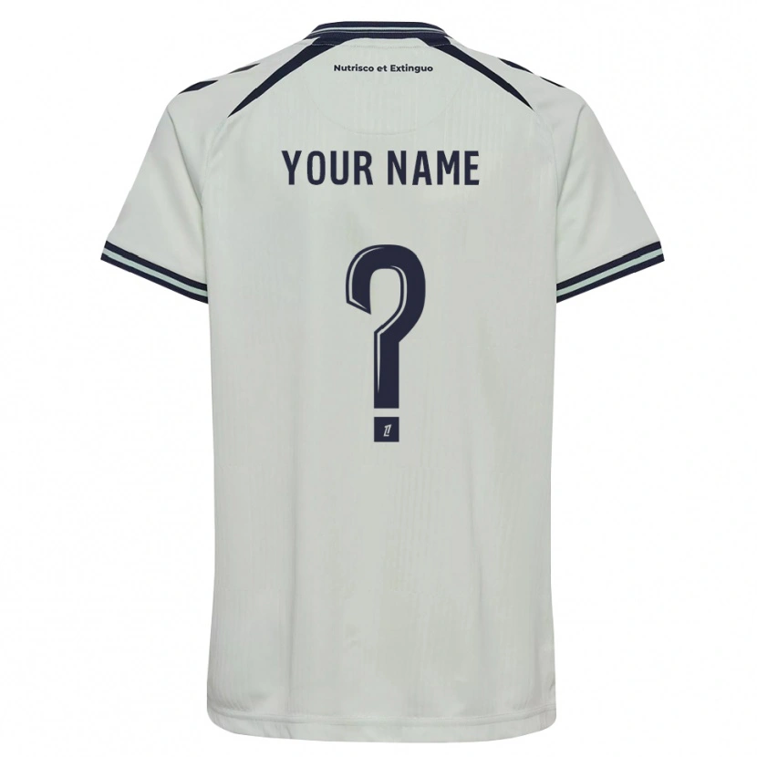 Danxen Homme Maillot Votre Nom #0 Bleu Nuit Blanc Tenues Extérieur 2026/27 T-Shirt