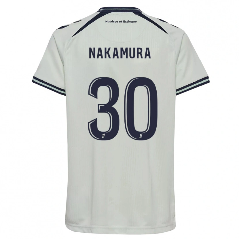 Danxen Homme Maillot Sota Nakamura #30 Bleu Nuit Blanc Tenues Extérieur 2026/27 T-Shirt