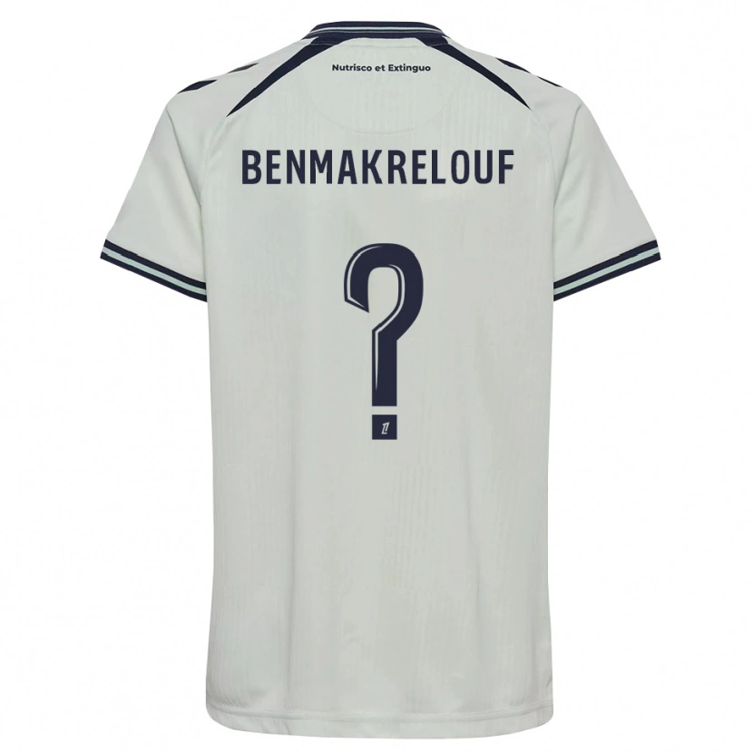 Danxen Homme Maillot Kwider Benmakrelouf #0 Bleu Nuit Blanc Tenues Extérieur 2026/27 T-Shirt