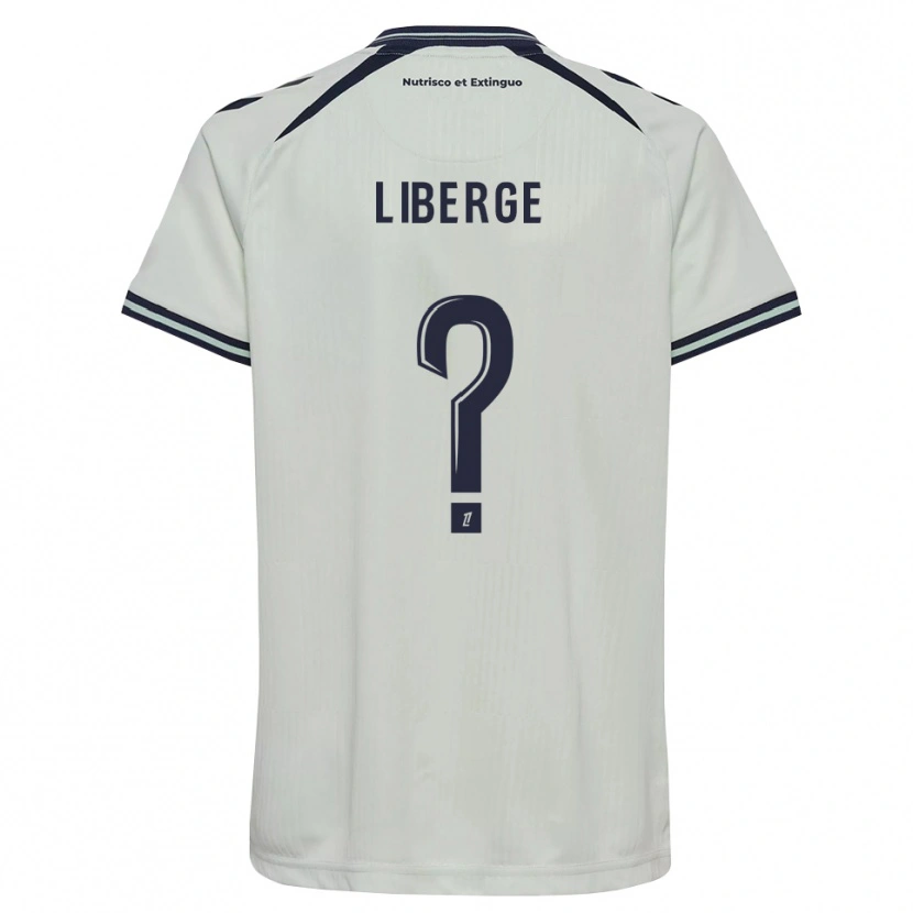 Danxen Homme Maillot Aïssatou Liberge #0 Bleu Nuit Blanc Tenues Extérieur 2026/27 T-Shirt