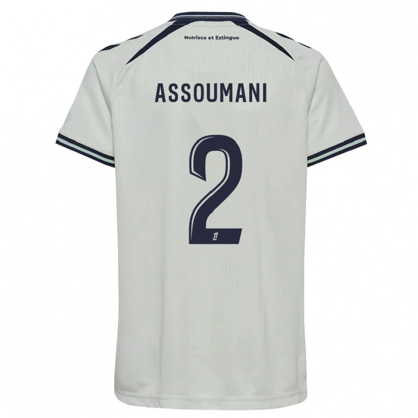 Danxen Homme Maillot Alramid Assoumani #2 Bleu Nuit Blanc Tenues Extérieur 2026/27 T-Shirt