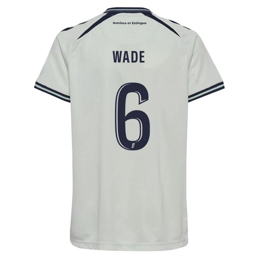Danxen Homme Maillot Bocar Wade #6 Bleu Nuit Blanc Tenues Extérieur 2026/27 T-Shirt