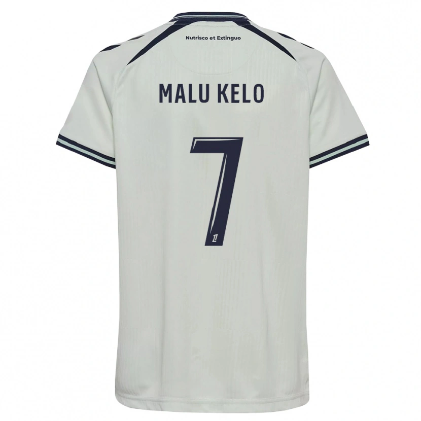 Danxen Homme Maillot Yohann Malu Kelo #7 Bleu Nuit Blanc Tenues Extérieur 2026/27 T-Shirt